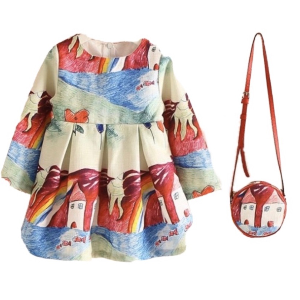 •Dress And Purse
